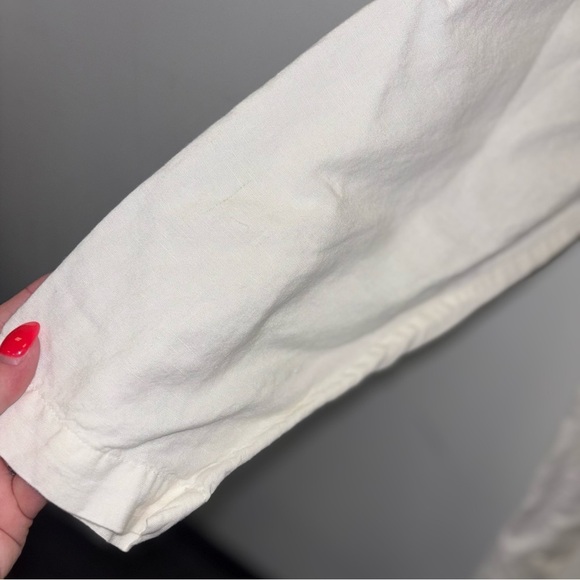 Back Beat Rag Linen Blazer Jacket - Picture 2 of 8